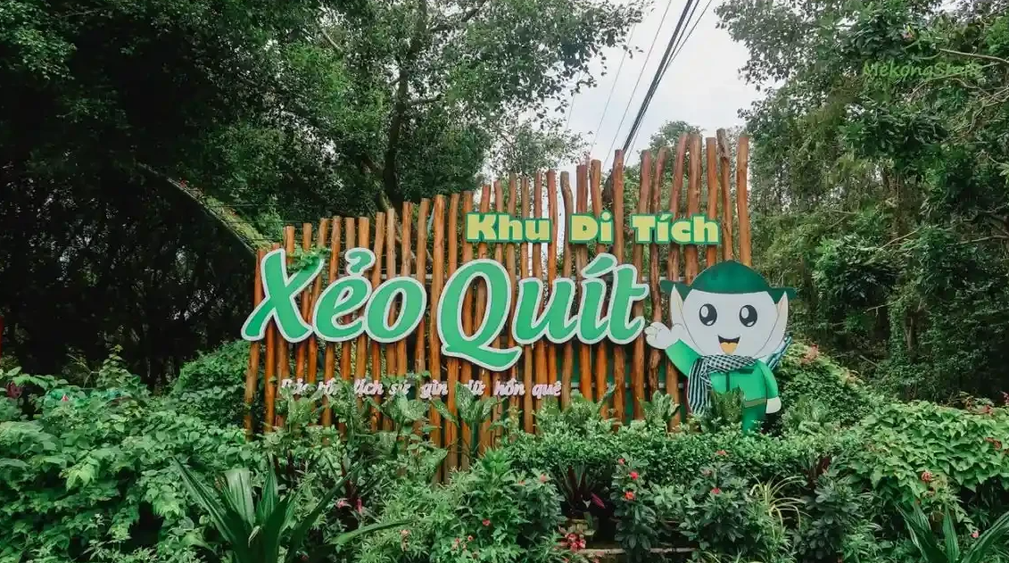 Khu di tích Xẻo Quít - KDL Mỹ Phước Thành - Chợ quê Tân Thuận Đông